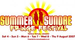 The Summer Sundae Weekender Fringe Festival